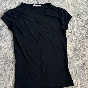 Zara Black Short Sleeve Tee
